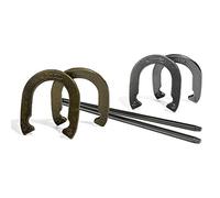 Franklin Sports Set Ferro di Cavallo e paletti-Dimensioni e Peso Ufficiali-Perfetto per Cortile e Spiaggia-ricreativo, Rec Unisex-Adulto, Multi