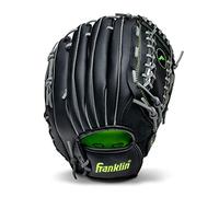 Franklin Sports Trapeze Web - Guanti da Baseball Unisex per Adulti, 30,5 cm, da Baseball e Softball, Colore Nero, Taglia 42