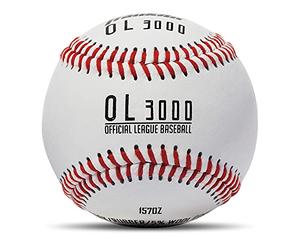 Franklin Sports Ufficiale League Leather Game Baseball