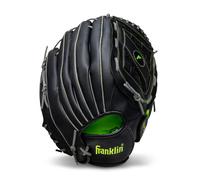 Franklin Sports unisex per adulti, 14"""" - Guanto da baseball e softball Basket Web I Fieldmaster Midnight Youth, nero, 14 Basket Web US