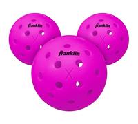 Franklin Sports X-40 - Palline da pickleball da esterno USAPA, ufficiali, misura regolamentare, per campi da campo all'aperto, confezione da 3