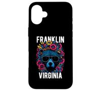 Franklin Virginia - Orso con fiori Custodia per iPhone 16 Plus