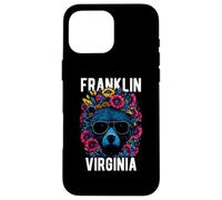 Franklin Virginia - Orso con fiori Custodia per iPhone 16 Pro Max