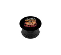 Frankly adorable and on a roll Cute Hotdog PopSockets PopGrip Adesivo
