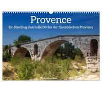 Frankreich. Ein Streifzug durch die Dörfer der französischen Provence (Wandkalender 2026 DIN A3 quer), CALVENDO Monatskalender: Die Dörfer der französischen Provence im Frühsommer