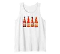 Frank's RedHot Bottles of Hot Sauce Funny Canotta