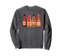 Frank's RedHot Bottles of Hot Sauce Funny Felpa
