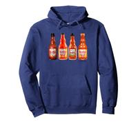 Frank's RedHot Bottles of Hot Sauce Funny Felpa con Cappuccio