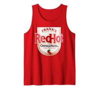 Frank's RedHot Label Casual Costume Hot Sauce Bottle Canotta