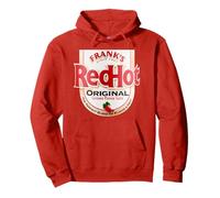 Frank's RedHot Label Casual Costume Hot Sauce Bottle Felpa con Cappuccio