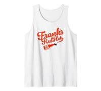 Frank's RedHot Sauce Logo with Bottle Funny Canotta