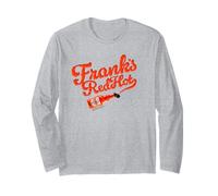 Frank's RedHot Sauce Logo with Bottle Funny Maglia a Manica