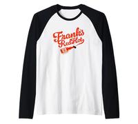 Frank's RedHot Sauce Logo with Bottle Funny Maglia con Maniche Raglan