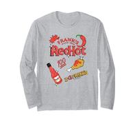 Frank's RedHot Sketched Foods Funny Maglia a Manica