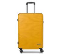 Franky Dallas 3.0 Carrello a 4 ruote M 65 cm con piega elastica giallo