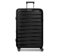 Franky London 4 ruote Carrello L 74 cm con piega di espansione nero