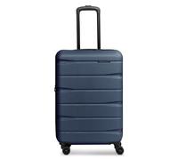 Franky Monaco 4.0 Carrello a 4 ruote M 66 cm con piega ad espansione blu