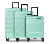 Franky Munich 4.0 4 ruote Set di valigie 3 pezzi espandibile verde