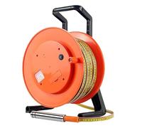 FRANREADER Misuratore di Livello dell'Acqua da Metri per Pozzo, con Sonda Fissa E Nastro in Acciaio, Adatto per Misurare Il Livello dell'Acqua, profondità del Pozzo30m-500m 200m