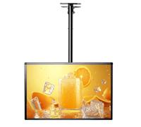 FRANREADER Pannello Luminoso a LED con Cornice a Scatto Ultrasottile, Schermo per Poster Illuminato, Pannello Menu retroilluminato a LED per ristoranti, Bar Telescopicbracket-60 * 100cm/23.6 * 39.4in