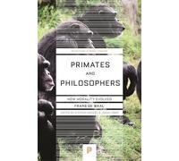 Frans de Waal Primates and Philosophers (Tascabile) Princeton Science Library