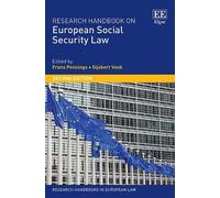 Frans Pennings Research Handbook on European Social Security (Copertina rigida)