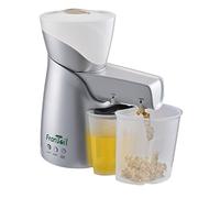 FRANTOIL Estrattore di Olio a freddo, Pressa per Olio da Semi Oleosi e Frutta Secca, Potente e Facile da Pulire (Argento)