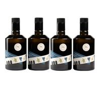 Frantoio Abbatiello Olio Extra Vergine di Oliva Italiano Multicultivar Estratto a Freddo Fruttato Medio Gusto Deciso 2 Bottiglie da 500 ml Uso Cucina e Condimento