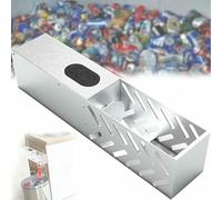 Frantoio automatico per lattine da parete per un riciclaggio efficiente, schiaccia lattine da 12 once a 16 once con facilità