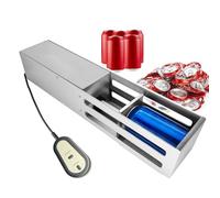 Frantoio automatico per lattine per il riciclaggio di lattine di alluminio e bottiglie di plastica, strumento efficiente di riduzione dei rifiuti per uso domestico e commerciale