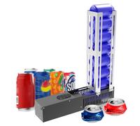 Frantoio elettrico automatico per il riciclaggio di lattine - Compattatore per rifiuti resistente adatto a 8 lattine contemporaneamente, ideale per lattine di birra e soda in alluminio