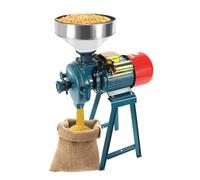Frantoio elettrico Grano Grano Grinder 2200W Mulino elettrico commerciale con imbuto per tutti i cereali Grano Orzo Mais Avena