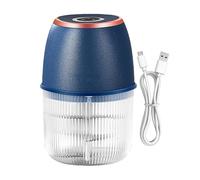 Frantoio elettrico per aglio - 350 ml strumento da cucina robot culinario - piccola macchina per tritare le cipolle, per la preparazione di verdure carne peperoncino frutta fagioli aglio e cipolla