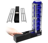 Frantoio elettrico per lattine, macchina automatica per il riciclaggio di lattine in alluminio resistente, per lattine da 8 once, 340 g, 16 once, caricamento automatico, per casa, garage, bar