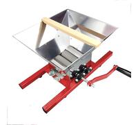 Frantoio manuale per uva, 7 l, in acciaio inox, per frutta e verdura | Frantoio manuale per frutta e verdura, macinino in acciaio inox da 7 l, con manico, per la produzione di vino e sidro