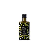 Frantoio Muraglia, Bottiglia in Vetro con Olio Extra Vergine d'Oliva, Aromatico al Aglio 200ml