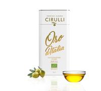 Frantoio Oleario Cirulli Olio Extravergine di Oliva Biologico, Estratto a Freddo, Olio di Oliva Italiano con Aroma Fruttato, Lattina (1 Lattine da 3 Litri)