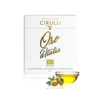 Frantoio Oleario Cirulli Olio Extravergine di Oliva Biologico, Estratto a Freddo, Olio d'oliva Italiano, Bag in Box con Rubinetto Laterale (5 Litri)