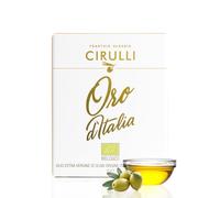 Frantoio Oleario Cirulli Olio Extravergine di Oliva Biologico, Estratto a Freddo, Olio d'oliva Italiano, Bag in Box con Rubinetto Laterale (3 Litri)