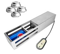 Frantoio per lattine di sodio, in alluminio resistente elettrico, per lattine di birra e coca cola da 12 oz-453,6 g, riciclaggio automatico per uso domestico e commerciale