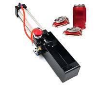 Frantoio per lattine in alluminio resistente - Frantoio portatile a pedale per seltzer, soda, lattine di birra e bottiglie - frantoio pneumatico a compressione