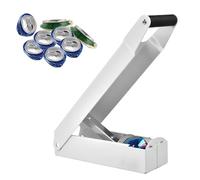 Frantoio per lattine resistente, frantoio portatile per bottiglie in piedi, frantoio per lattine di birra per riciclare lattine di birra e bibite, frantoio sicuro ed efficiente