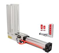 Frantoio per lattine resistente in lega di alluminio montato a parete può frantoio pneumatico per lattine da 12 once e 16 once strumento di riciclaggio per fabbriche di cucina