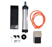 Frantoio pneumatico per lattine Frantoio per bombole d'aria per carichi pesanti con valvola di fondo per il riciclaggio di bottiglie di birra in alluminio e soda, costruzione in