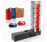 Frantumatore elettrico di lattine, frantumatore automatico di lattine, modalità doppia, appiattitore regolabile della bottiglia d'acqua del supporto per riciclare la soda di alluminio, le lattine