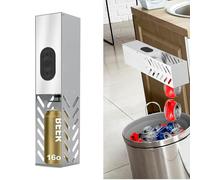 Frantumatore Elettrico Per Lattine, Frantumatore Automatico Montato a Parete, Controllo Tramite Pulsante Elettrico, Volume Ridotto Dell'80% Dopo La Compressione Per Riciclare Lattine Di Alluminio Selt