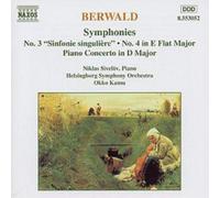 Franz Adolf Berwald Symphonies Nos.3&4 - BERWALD (CD) Album