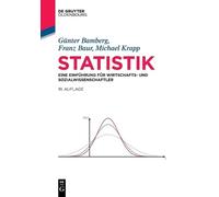 Franz Baur Michael Krapp Günter Bamberg Statistik (Tascabile) de Gruyter Studium