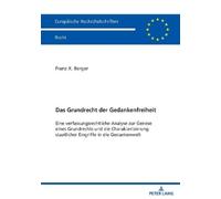 Franz Berger Das Grundrecht der Gedankenfreiheit (Tascabile)
