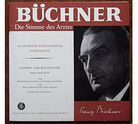 FRANZ BÜCHNER - BÜCHNER / Die Stimme des Arztes / ALLGEMEINE UND SPEZIELLE PATHOLOGIE / 1965 / Klapp-Bildhülle mit 4seitiger Schrift-Einheftung und Flyer/ DISTAR # ASWV 015 / Deutsche Pressung / 10" Vinyl Langspiel Schallplatte /